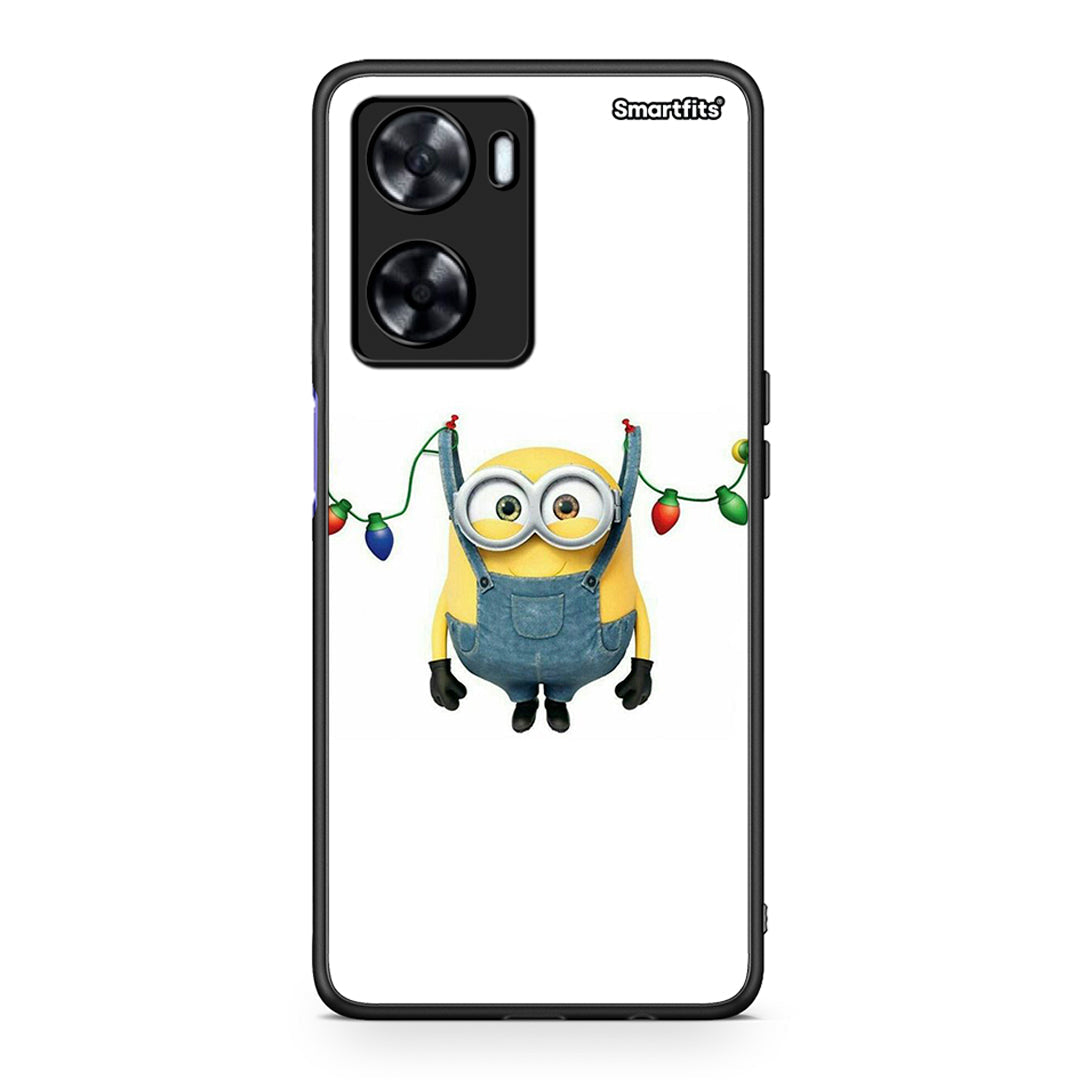 Xmas Minion Lights - Oppo A57s / A77s / A77 θήκη