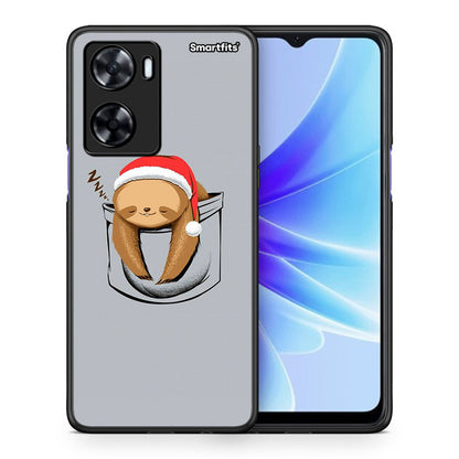 Θήκη Oppo A57s / A77s / A58 / OnePlus Nord N20 SE Xmas Zzzz από τη Smartfits με σχέδιο στο πίσω μέρος και μαύρο περίβλημα | Oppo A57s / A77s / A58 / OnePlus Nord N20 SE Xmas Zzzz case with colorful back and black bezels