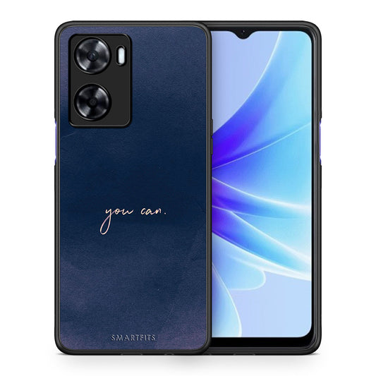 Θήκη Oppo A57s / A77s / A77 You Can από τη Smartfits με σχέδιο στο πίσω μέρος και μαύρο περίβλημα | Oppo A57s / A77s / A77 You Can case with colorful back and black bezels