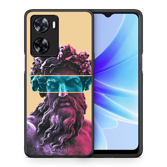 Θήκη Αγίου Βαλεντίνου Oppo A57s / A77s / A77 Zeus Art από τη Smartfits με σχέδιο στο πίσω μέρος και μαύρο περίβλημα | Oppo A57s / A77s / A77 Zeus Art case with colorful back and black bezels