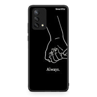 Thumbnail for Oppo A74 4G Always & Forever 1 Θήκη Αγίου Βαλεντίνου από τη Smartfits με σχέδιο στο πίσω μέρος και μαύρο περίβλημα | Smartphone case with colorful back and black bezels by Smartfits