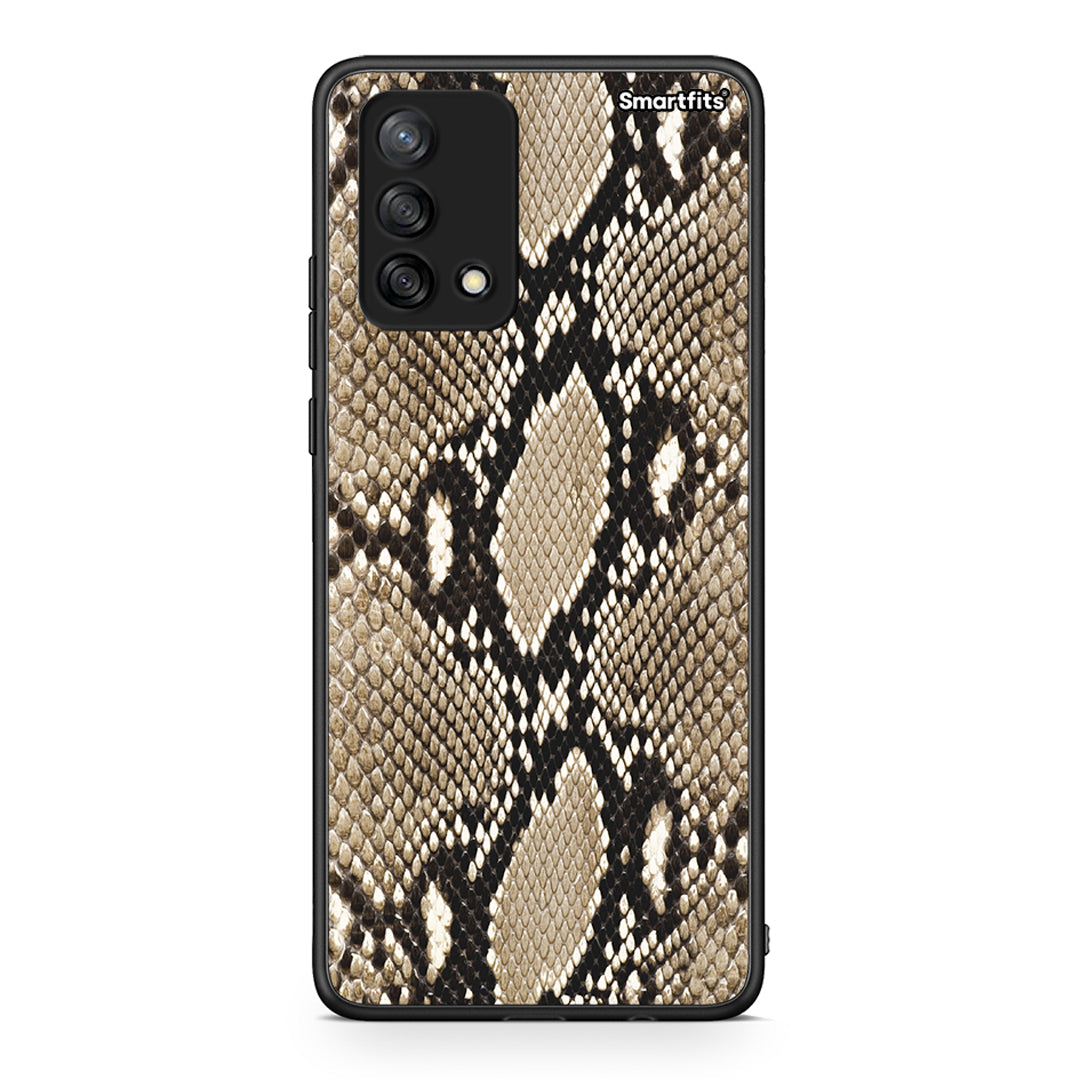 23 - Oppo A74 4G Fashion Snake Animal case, cover, bumper