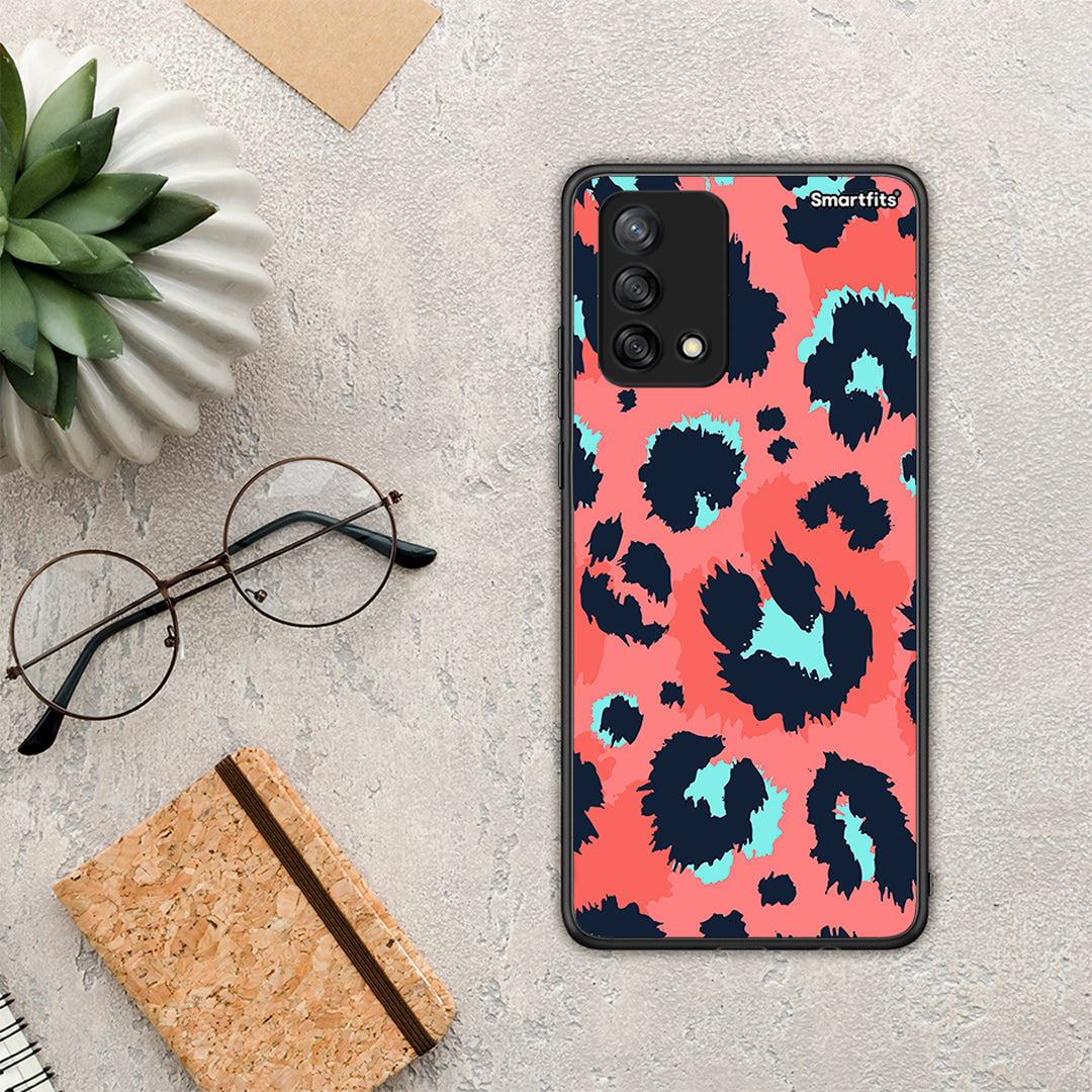 Animal Pink Leopard - Oppo A74 4G θήκη
