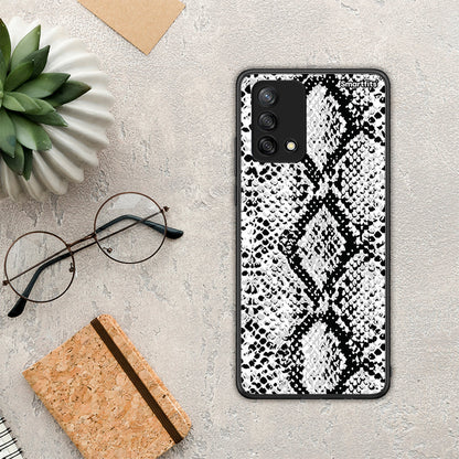 Animal White Snake - Oppo A74 4G θήκη
