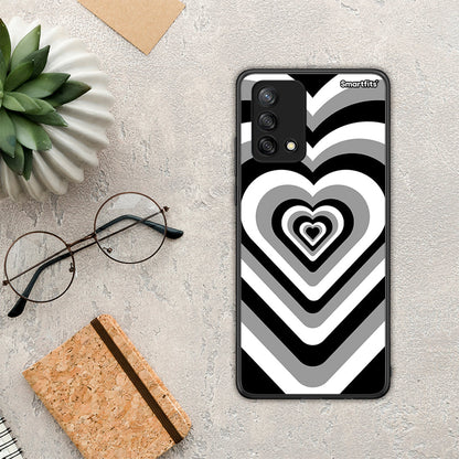 Black Hearts - Oppo A74 4G θήκη