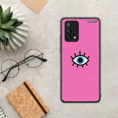 Blue Eye Pink - Oppo A74 4G θήκη
