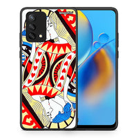Thumbnail for Θήκη Oppo A74 4G Card Love από τη Smartfits με σχέδιο στο πίσω μέρος και μαύρο περίβλημα | Oppo A74 4G Card Love case with colorful back and black bezels