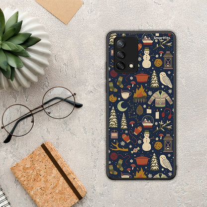 Christmas Elements - Oppo A74 4G θήκη