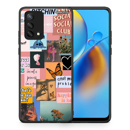 Collage Bitchin - Oppo A74 4G θήκη