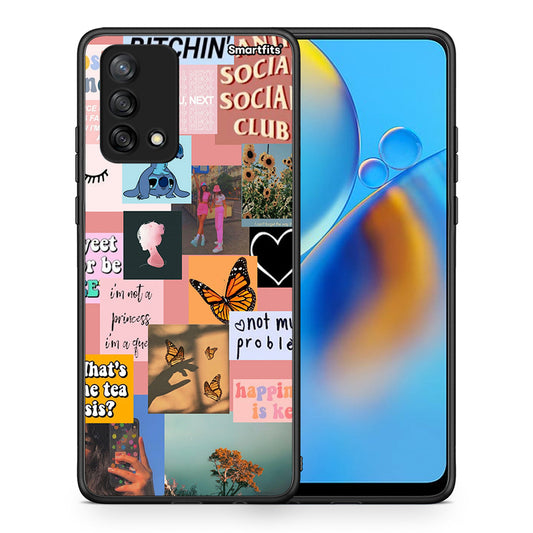 Collage Bitchin - Oppo A74 4G θήκη