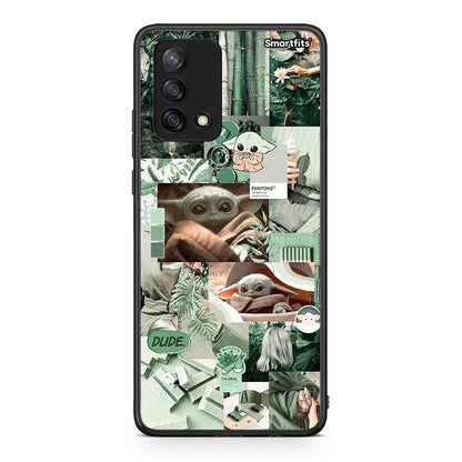 Oppo A74 4G Collage Dude Θήκη Αγίου Βαλεντίνου από τη Smartfits με σχέδιο στο πίσω μέρος και μαύρο περίβλημα | Smartphone case with colorful back and black bezels by Smartfits