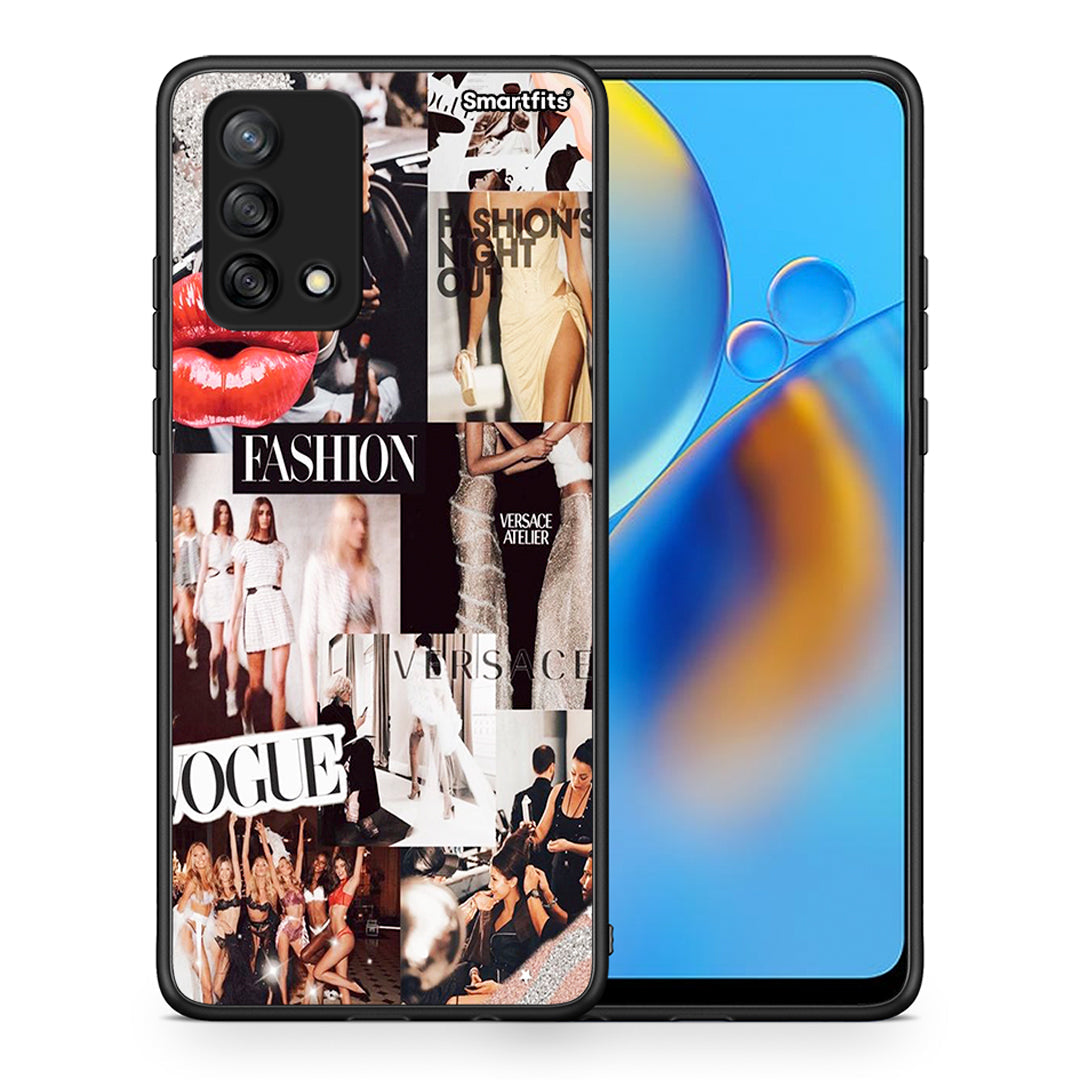 Collage Fashion - Oppo A74 4G θήκη