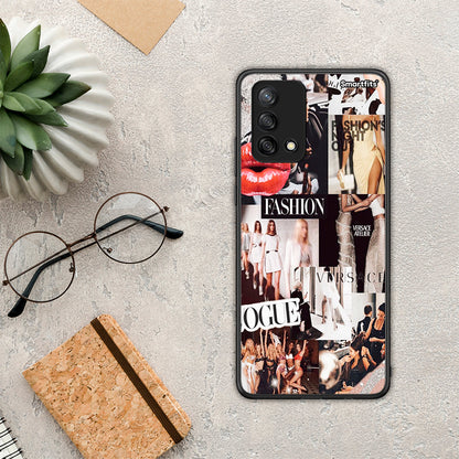 Collage Fashion - Oppo A74 4G θήκη