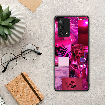 Collage Red Roses - Oppo A74 4G θήκη