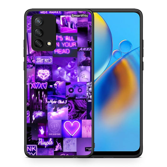 Collage Stay Wild - Oppo A74 4G θήκη
