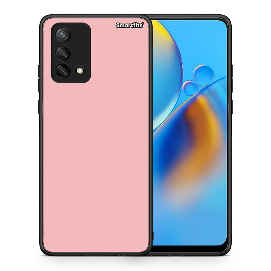 Θήκη Oppo A74 4G Nude Color από τη Smartfits με σχέδιο στο πίσω μέρος και μαύρο περίβλημα | Oppo A74 4G Nude Color case with colorful back and black bezels