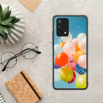 Colorful Balloons - Oppo A74 4G θήκη