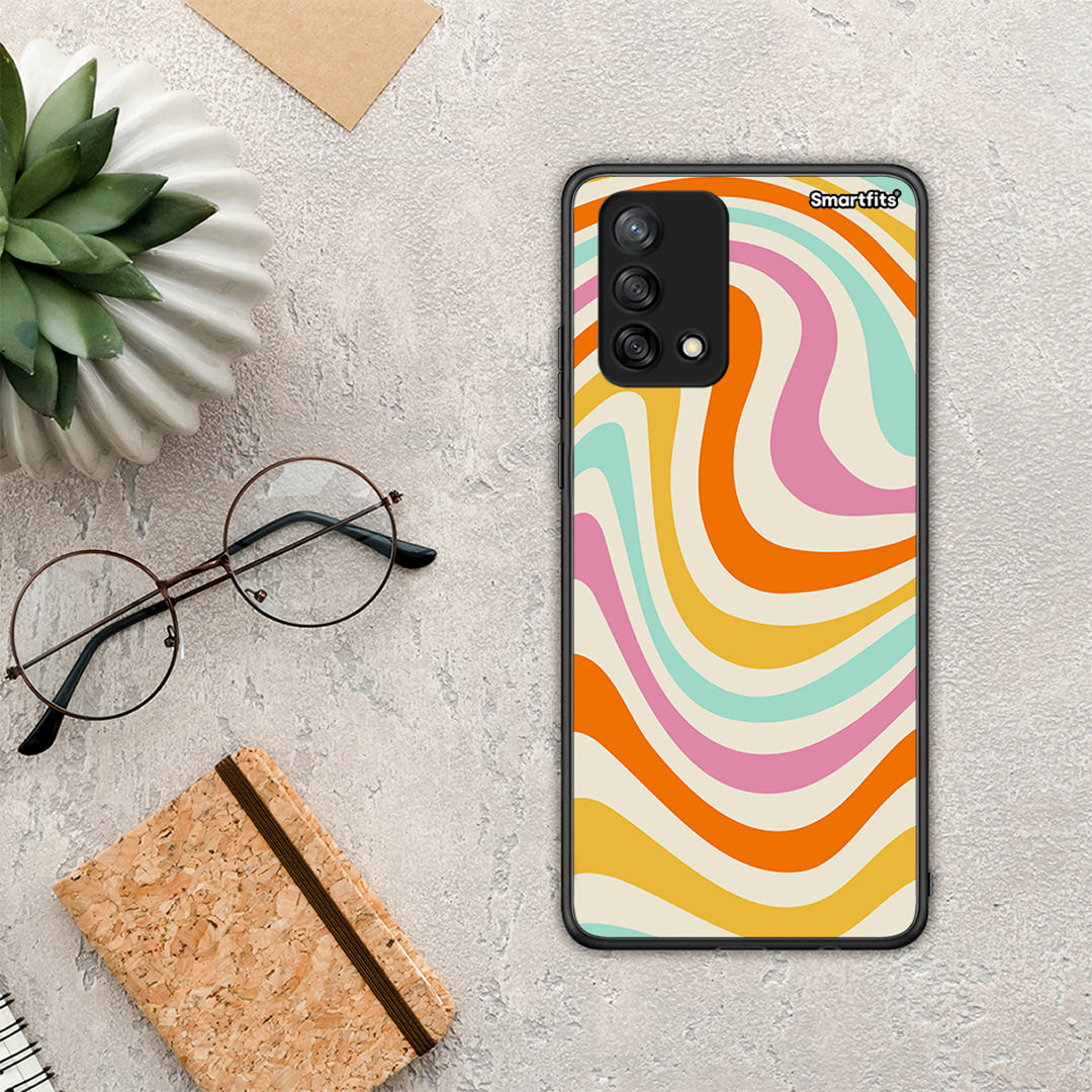 Colourful Waves - Oppo A74 4G θήκη