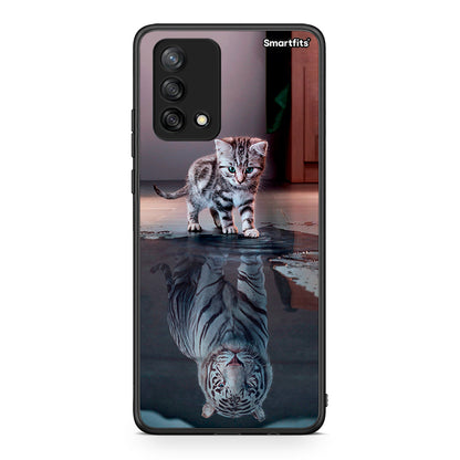 4 - Oppo A74 4G Tiger Cute case, cover, bumper