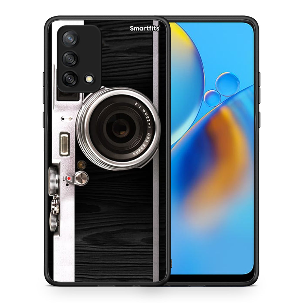 Θήκη Oppo A74 4G Emily In Paris από τη Smartfits με σχέδιο στο πίσω μέρος και μαύρο περίβλημα | Oppo A74 4G Emily In Paris case with colorful back and black bezels