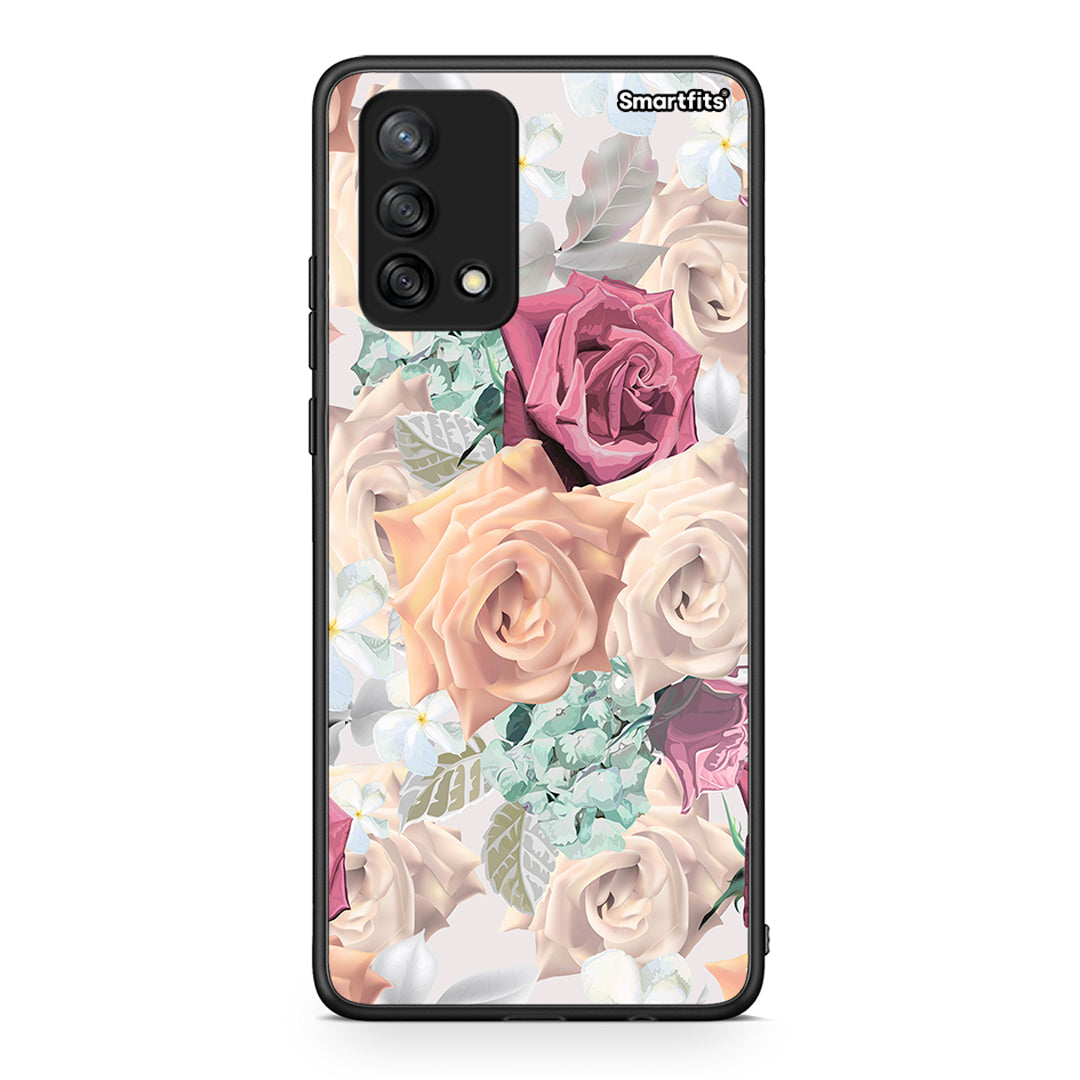 99 - Oppo A74 4G Bouquet Floral case, cover, bumper