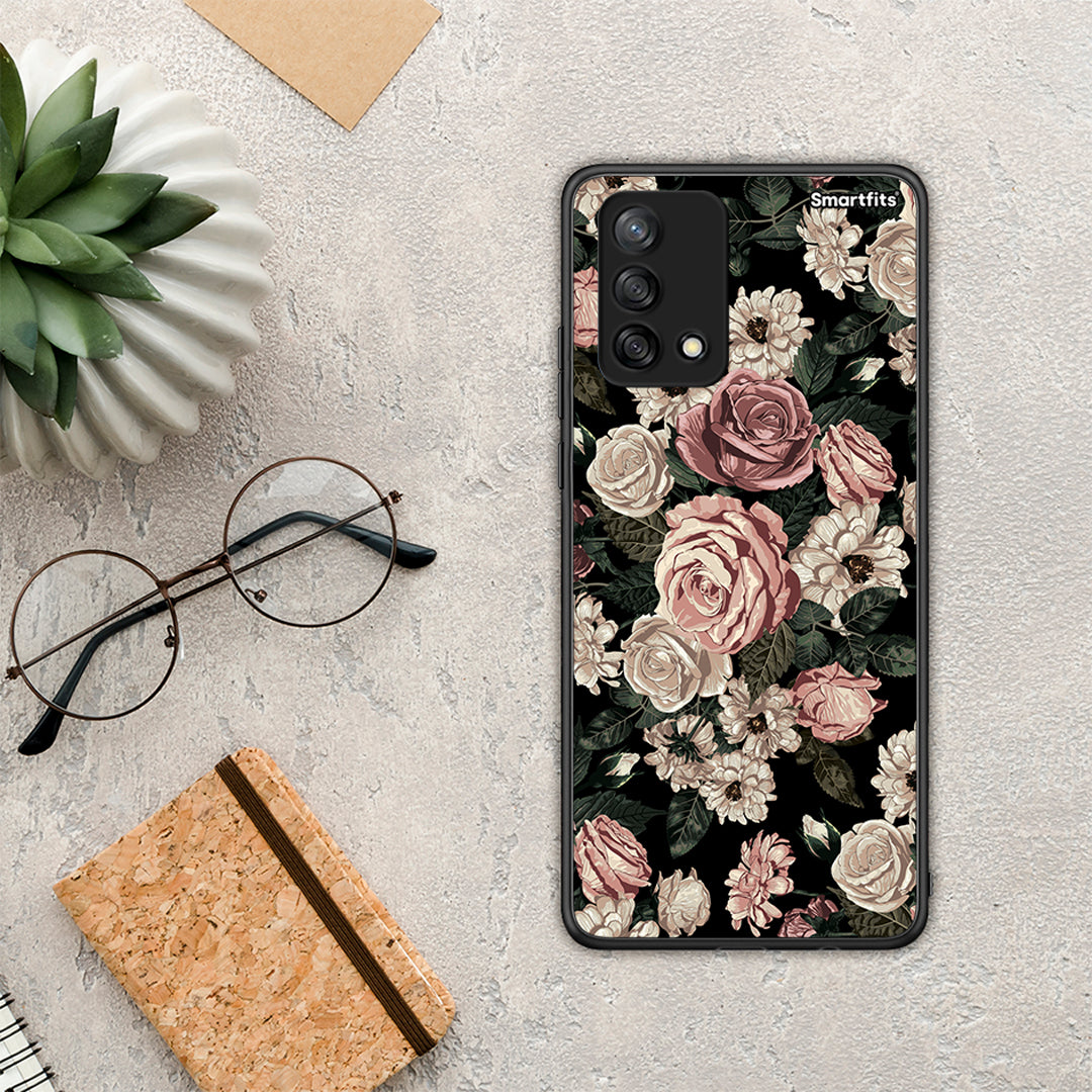 Flower Wild Roses - Oppo A74 4G θήκη