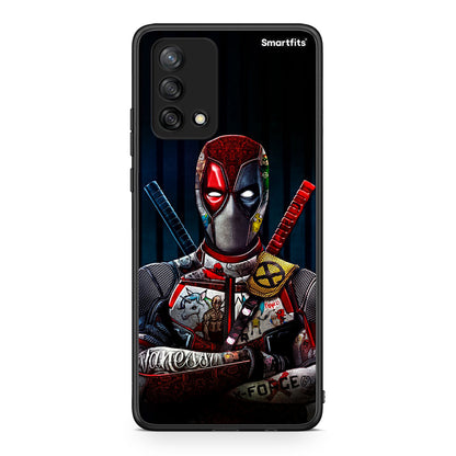 Oppo A74 4G Funny Guy θήκη από τη Smartfits με σχέδιο στο πίσω μέρος και μαύρο περίβλημα | Smartphone case with colorful back and black bezels by Smartfits