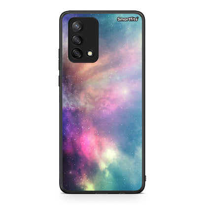 105 - Oppo A74 4G Rainbow Galaxy case, cover, bumper