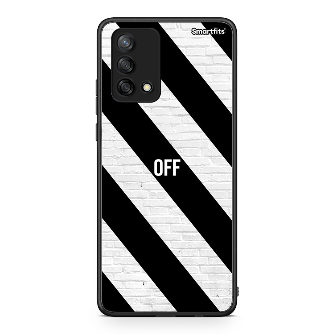 Oppo A74 4G Get Off θήκη από τη Smartfits με σχέδιο στο πίσω μέρος και μαύρο περίβλημα | Smartphone case with colorful back and black bezels by Smartfits