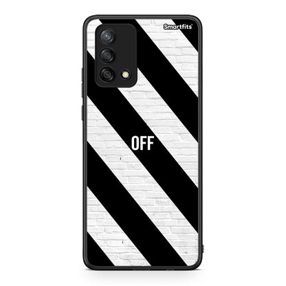 Oppo A74 4G Get Off θήκη από τη Smartfits με σχέδιο στο πίσω μέρος και μαύρο περίβλημα | Smartphone case with colorful back and black bezels by Smartfits