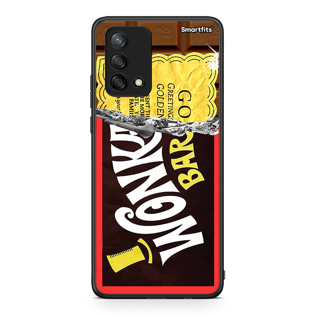 Oppo A74 4G Golden Ticket θήκη από τη Smartfits με σχέδιο στο πίσω μέρος και μαύρο περίβλημα | Smartphone case with colorful back and black bezels by Smartfits