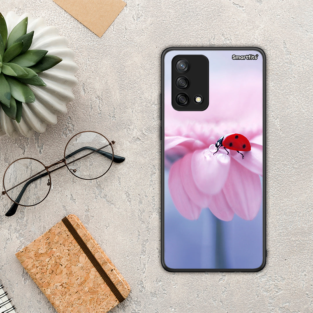 Ladybug Flower - Oppo A74 4G θήκη
