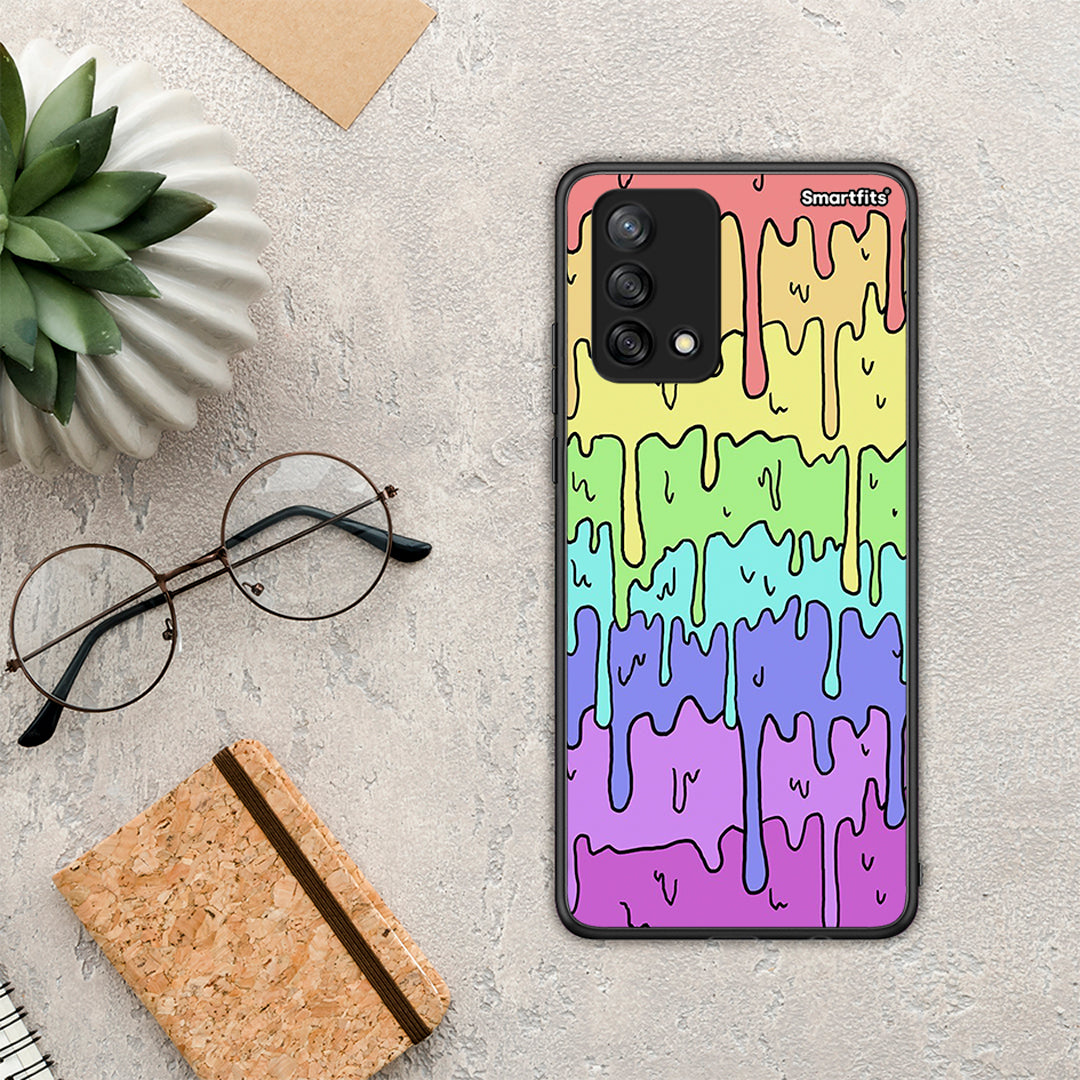 Melting Rainbow - Oppo A74 4G θήκη