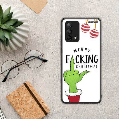Merry F Xmas - Oppo A74 4G θήκη