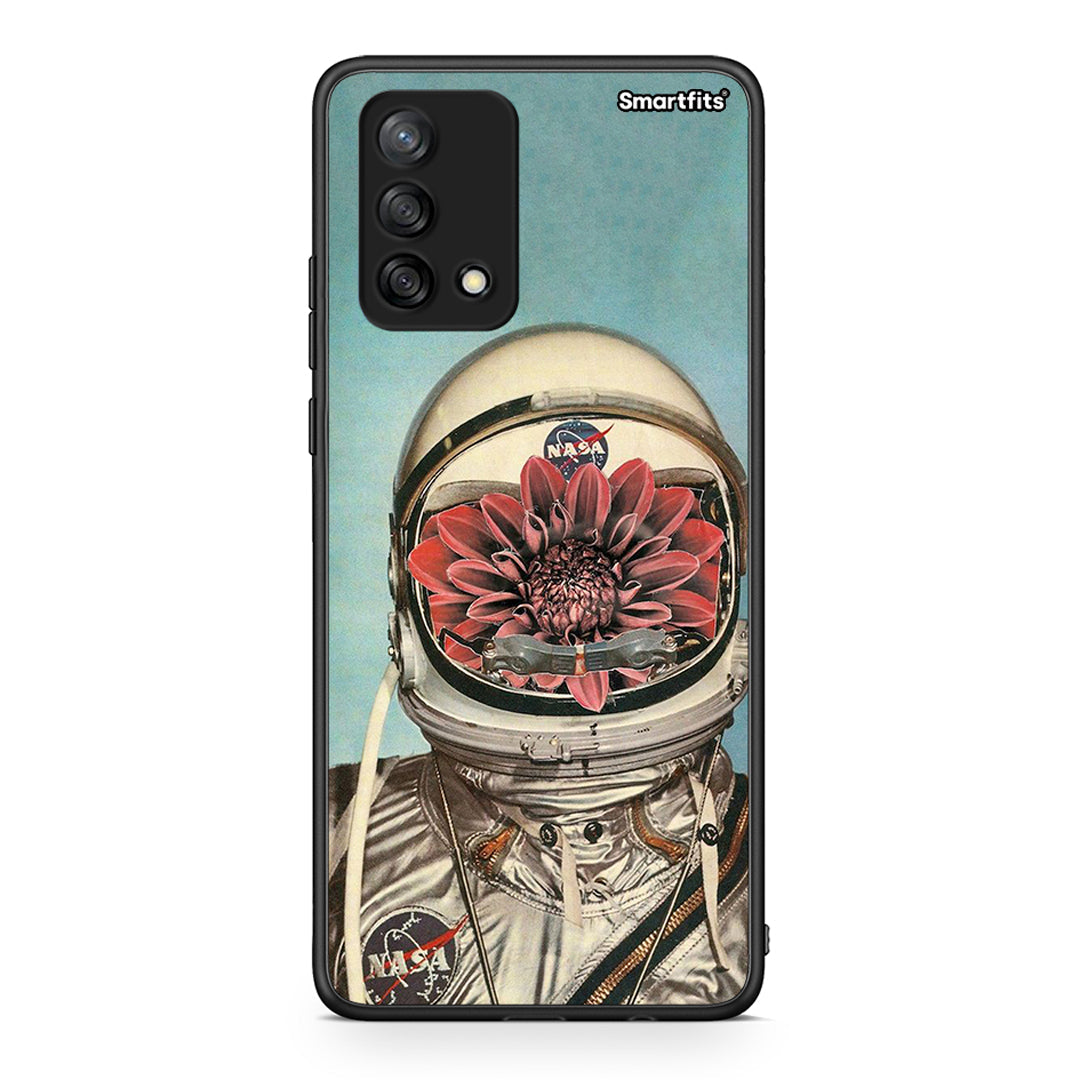 Oppo A74 4G Nasa Bloom θήκη από τη Smartfits με σχέδιο στο πίσω μέρος και μαύρο περίβλημα | Smartphone case with colorful back and black bezels by Smartfits