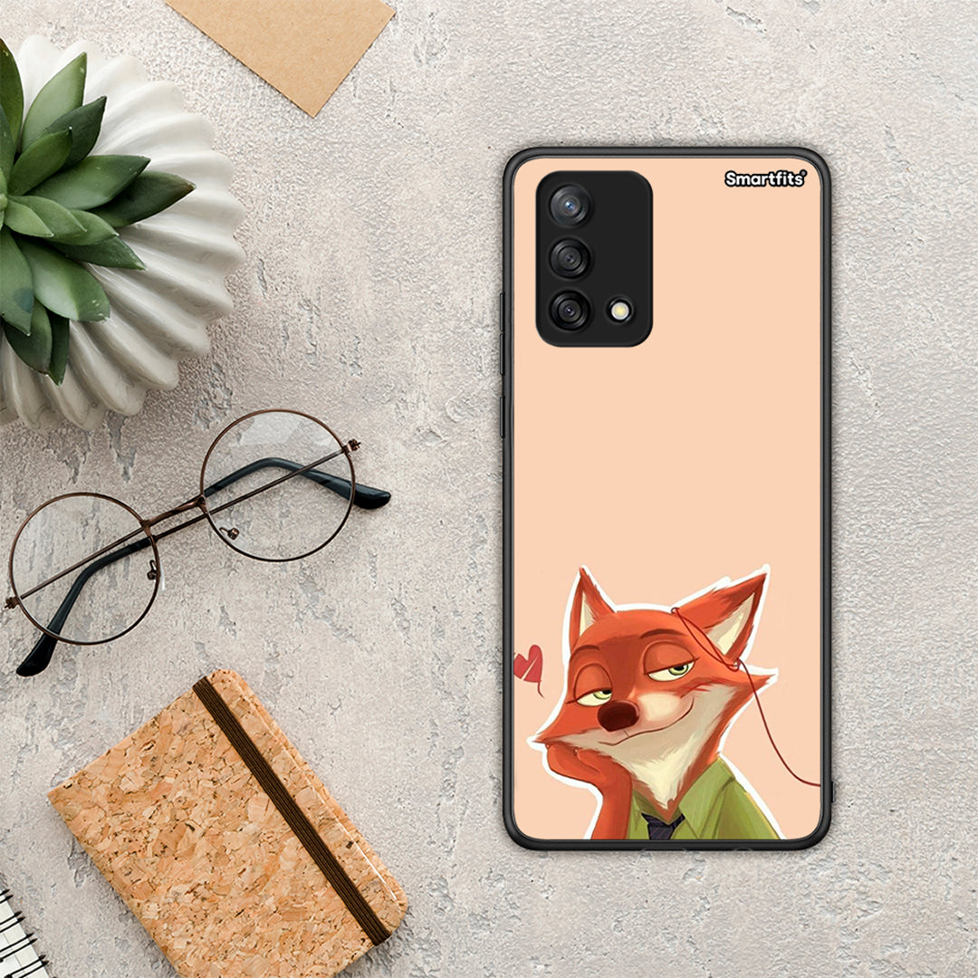 Nick Wilde And Judy Hopps Love 1 - Oppo A74 4G θήκη