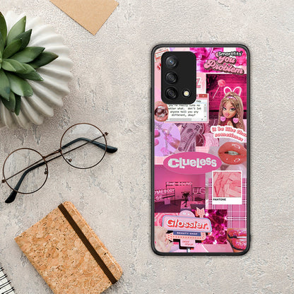Pink Love - Oppo A74 4G θήκη