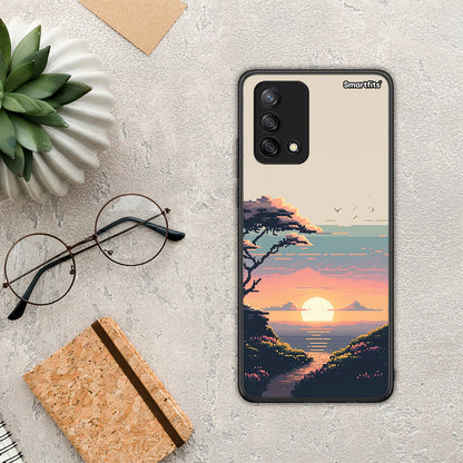 Pixel Sunset - Oppo A74 4G θήκη