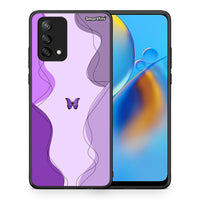 Thumbnail for Purple Mariposa - Oppo A74 4G θήκη