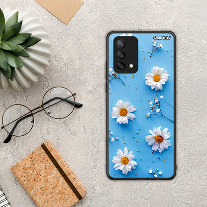 Real Daisies - Oppo A74 4G θήκη