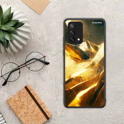 Real Gold - Oppo A74 4G θήκη