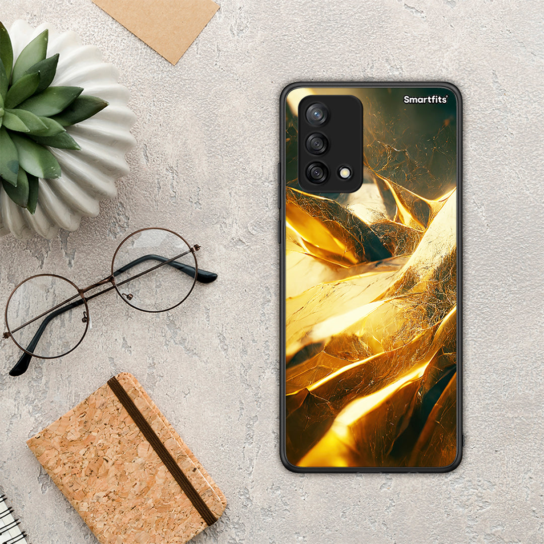 Real Gold - Oppo A74 4G θήκη