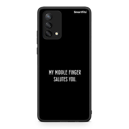 Oppo A74 4G Salute θήκη από τη Smartfits με σχέδιο στο πίσω μέρος και μαύρο περίβλημα | Smartphone case with colorful back and black bezels by Smartfits
