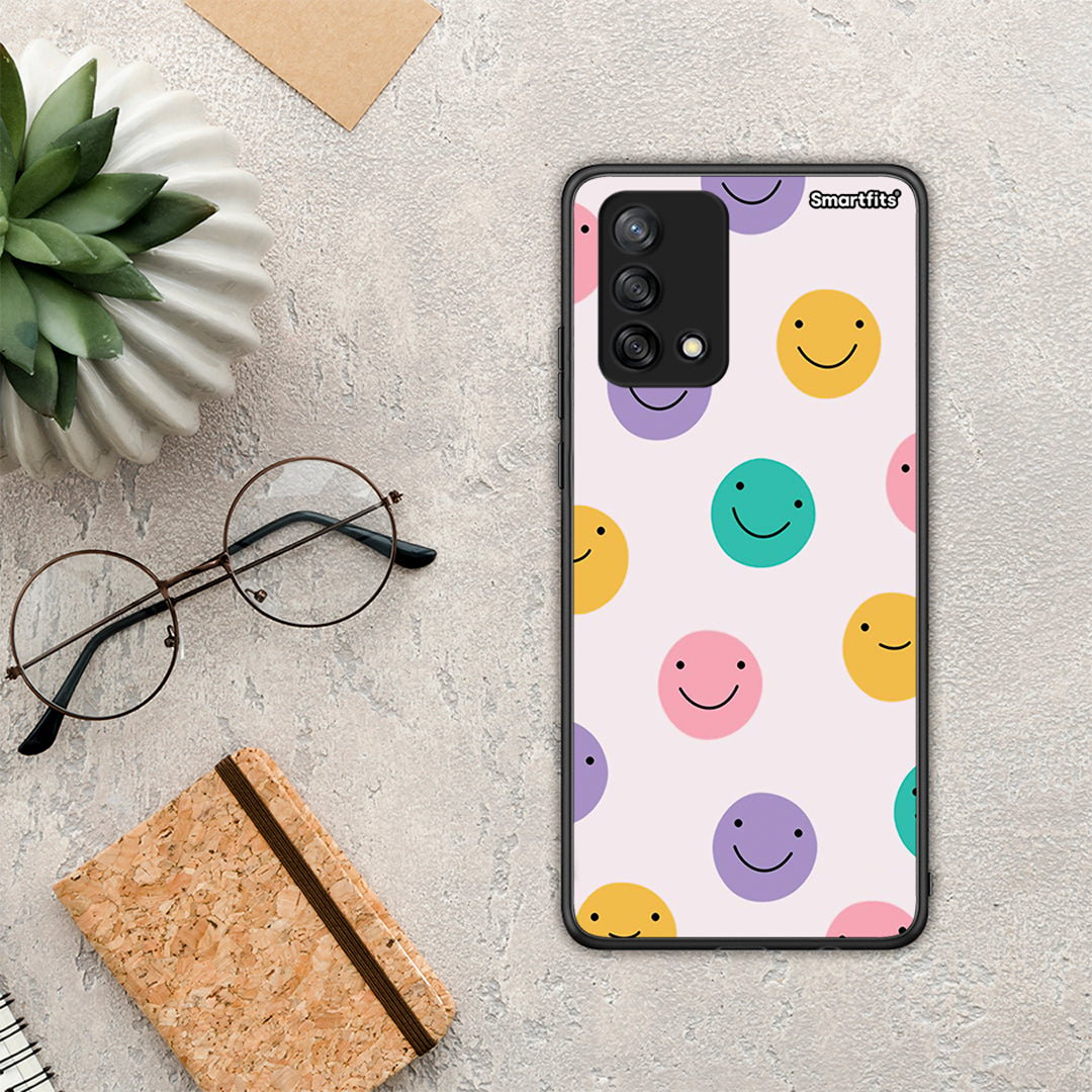Smiley Faces - Oppo A74 4G θήκη