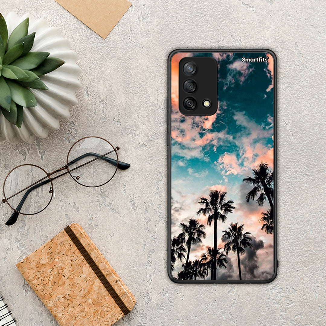 Summer Sky - Oppo A74 4G θήκη