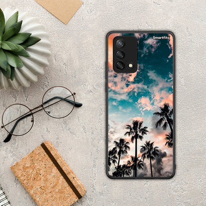 Summer Sky - Oppo A74 4G θήκη