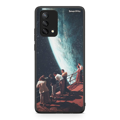 Oppo A74 4G Surreal View θήκη από τη Smartfits με σχέδιο στο πίσω μέρος και μαύρο περίβλημα | Smartphone case with colorful back and black bezels by Smartfits