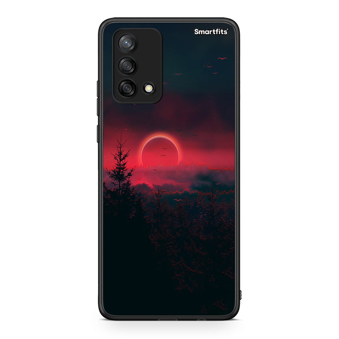 4 - Oppo A74 4G Sunset Tropic case, cover, bumper