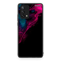 Thumbnail for 4 - Oppo A74 4G Pink Black Watercolor case, cover, bumper