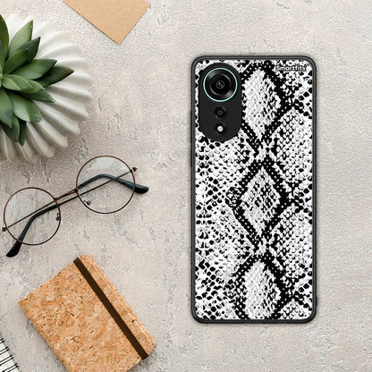 Animal White Snake - Oppo A78 4G θήκη